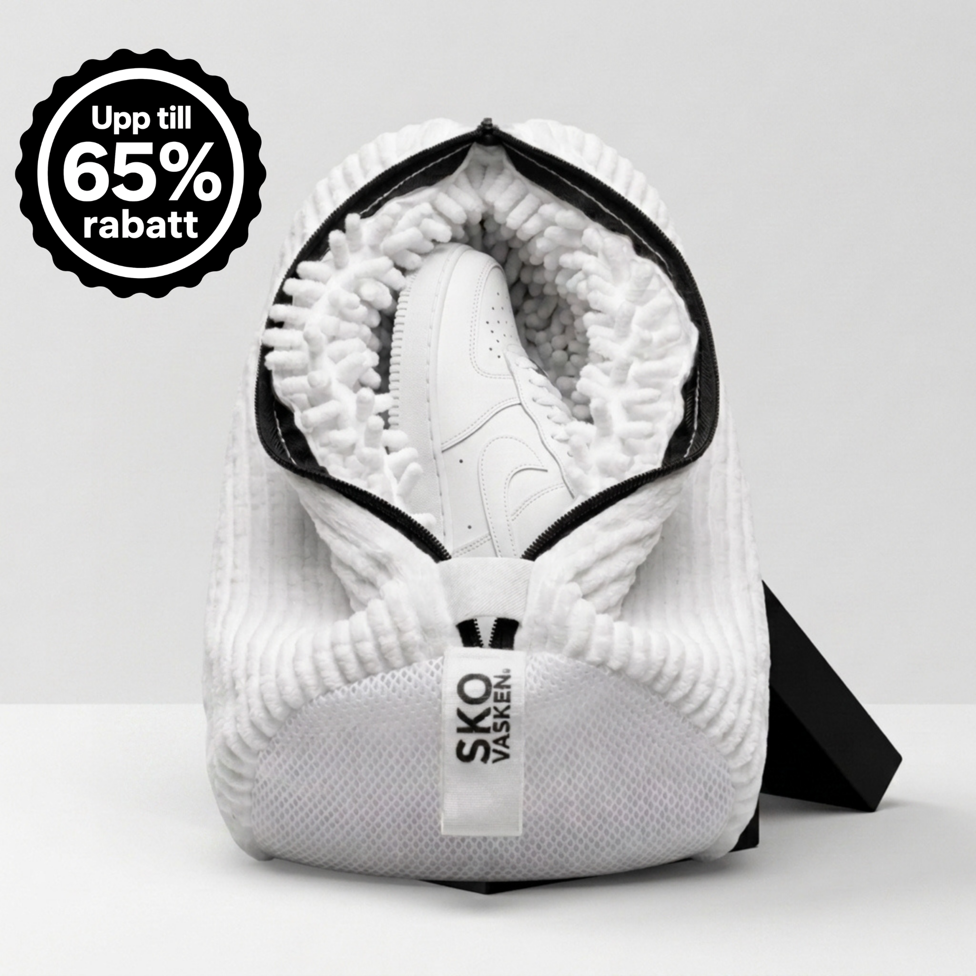 Schone schoenen in slechts 30 minuten – direct uit de wasmachine.