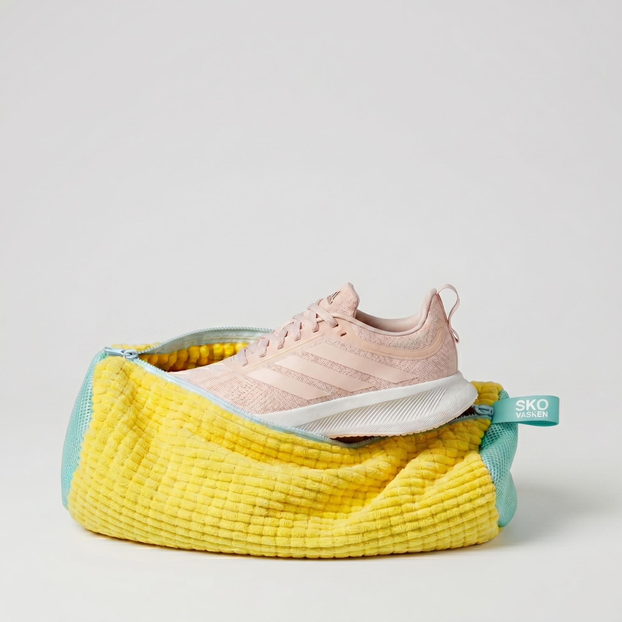 Schone schoenen in slechts 30 minuten – direct uit de wasmachine.